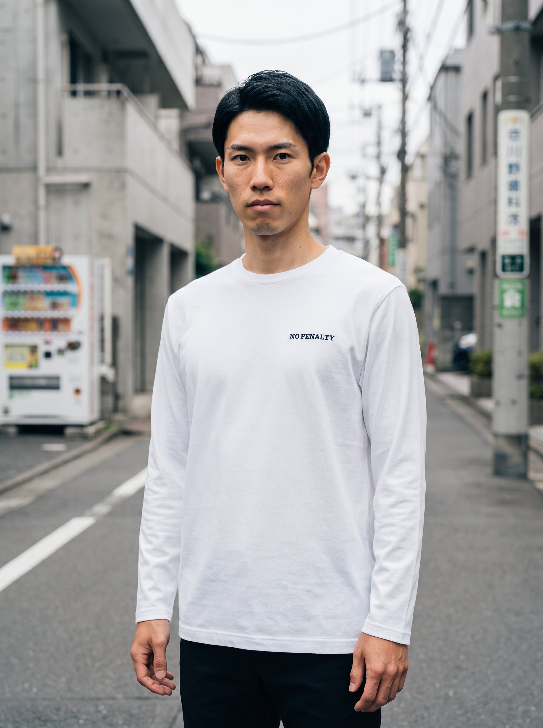 ホワイトボディの着用イメージ