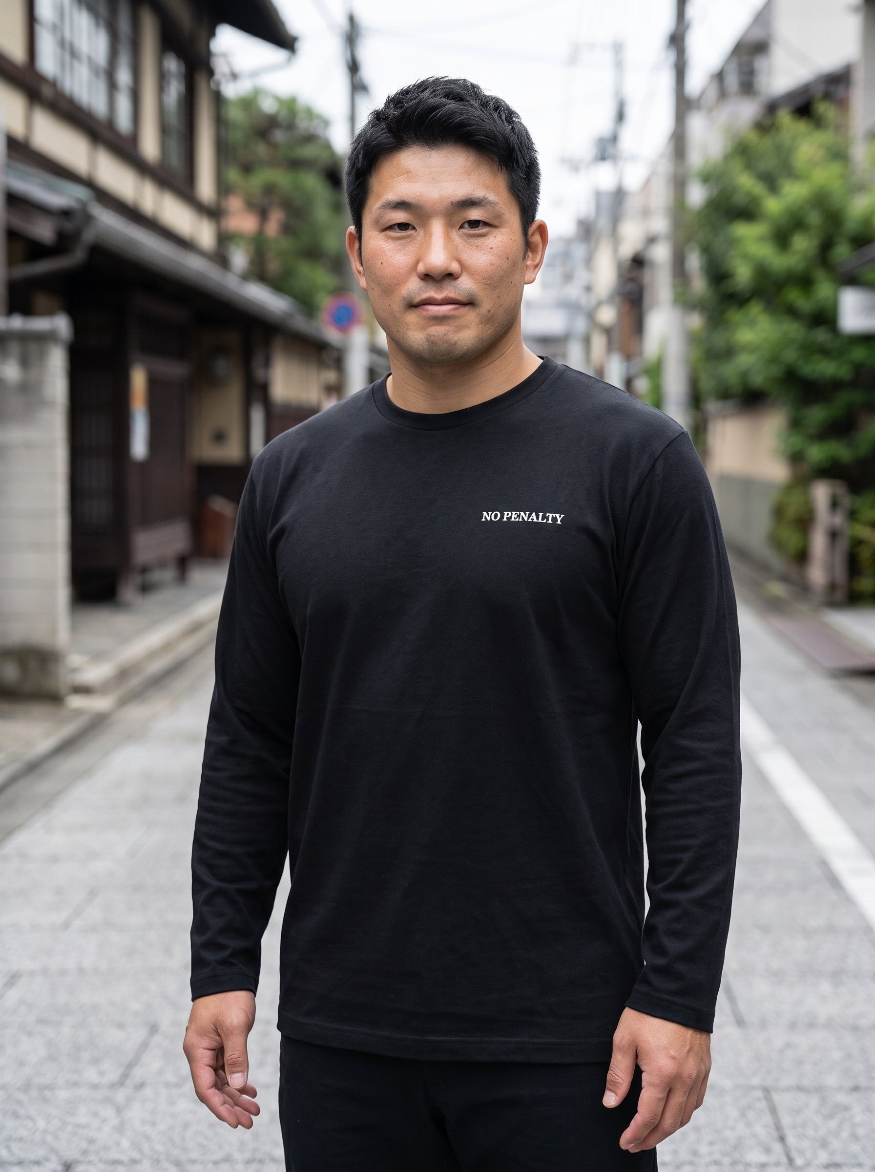 ブラックボディの着用イメージ