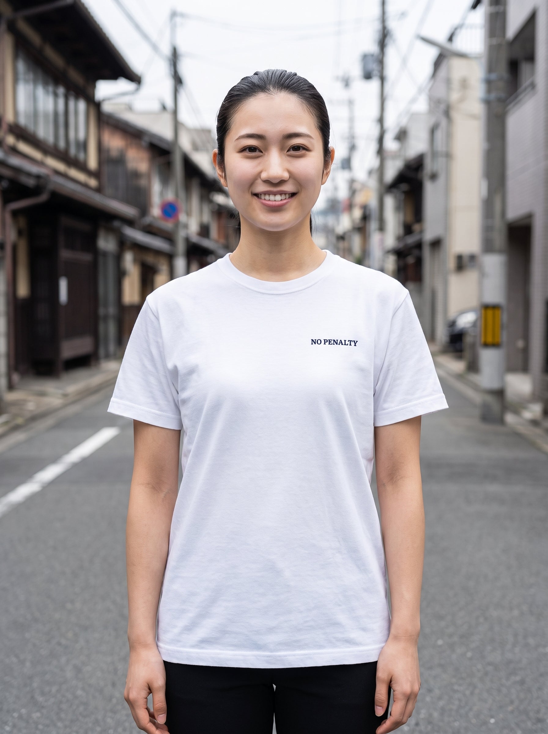 ホワイトボディの着用イメージ