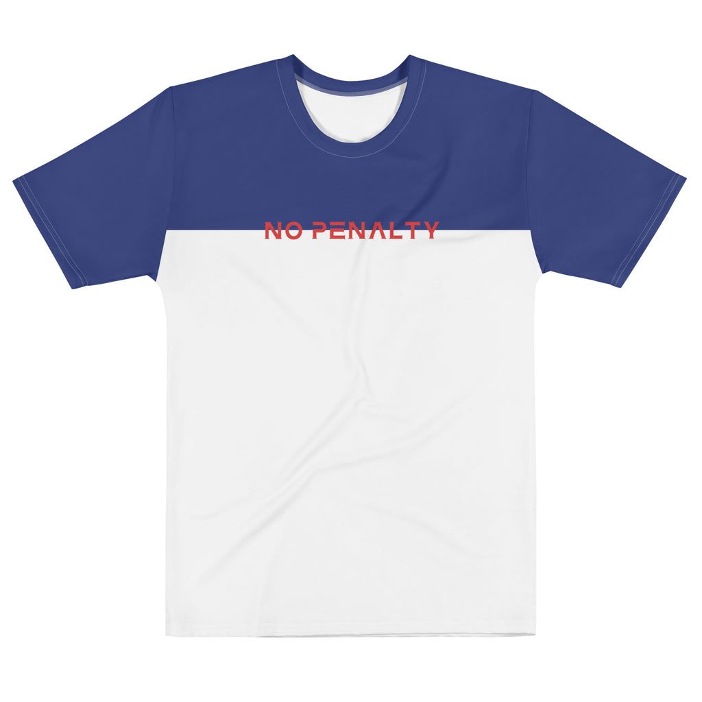 No131紺×白 ツートンカラーTシャツ【ユニセックス】